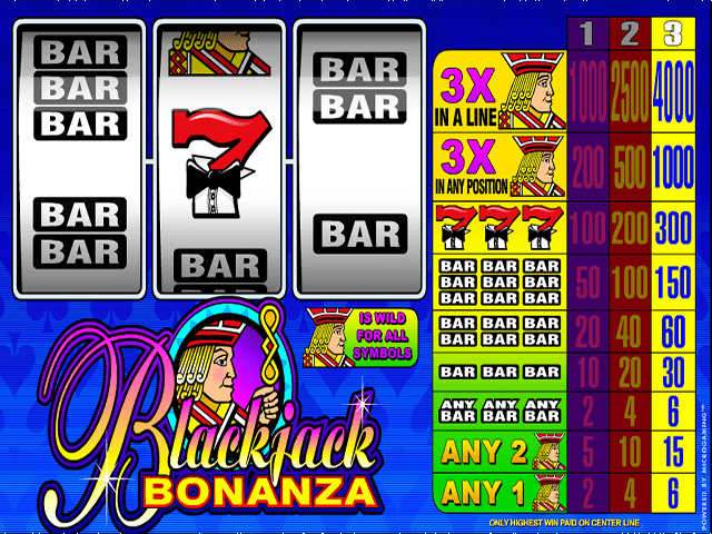 Blackjack Bonanza casino game